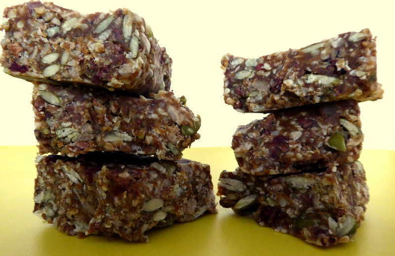 sugar-free cranberry seed bar