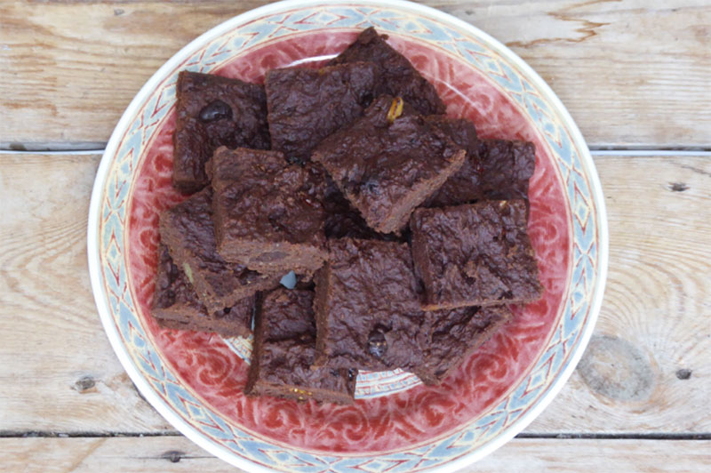 sugar-free coconut brownies